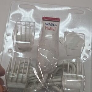 Wahl Professional White Peanut Corded Trimmer Compact Lightweight Powerful 8685